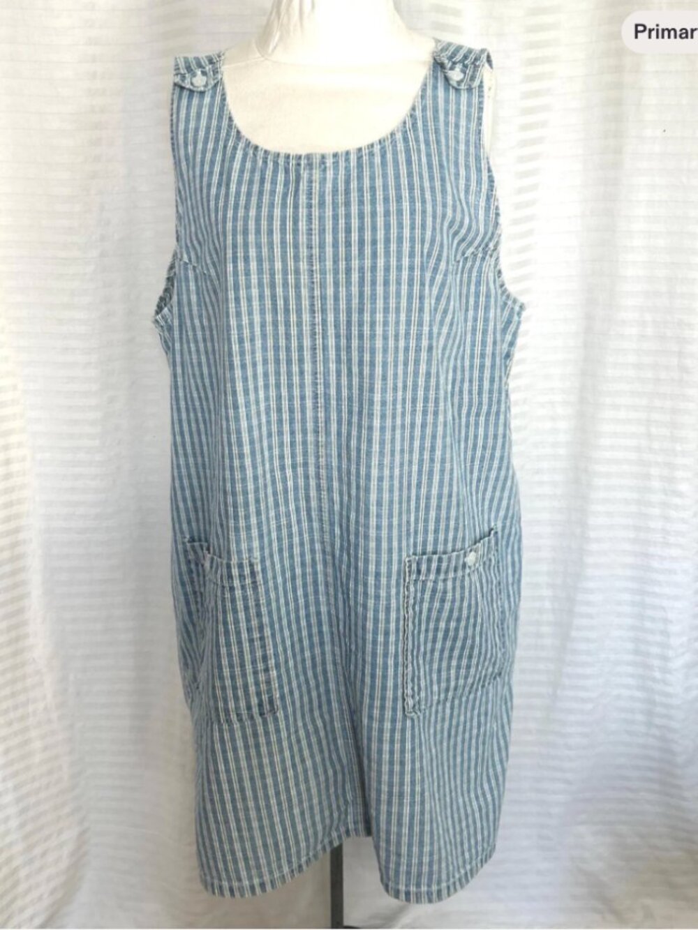 vintage Erika & Co, denim jumper / dress
